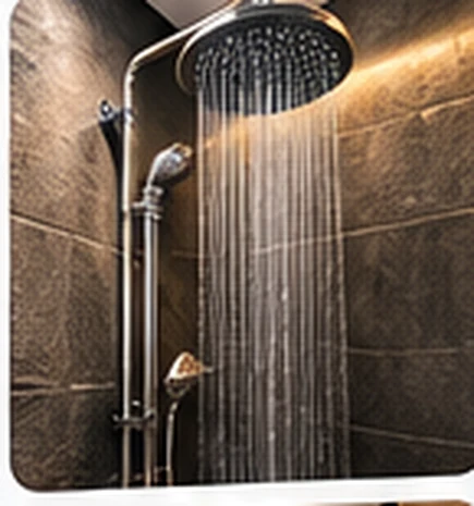 Douche à effet pluie, visuel d'illustration